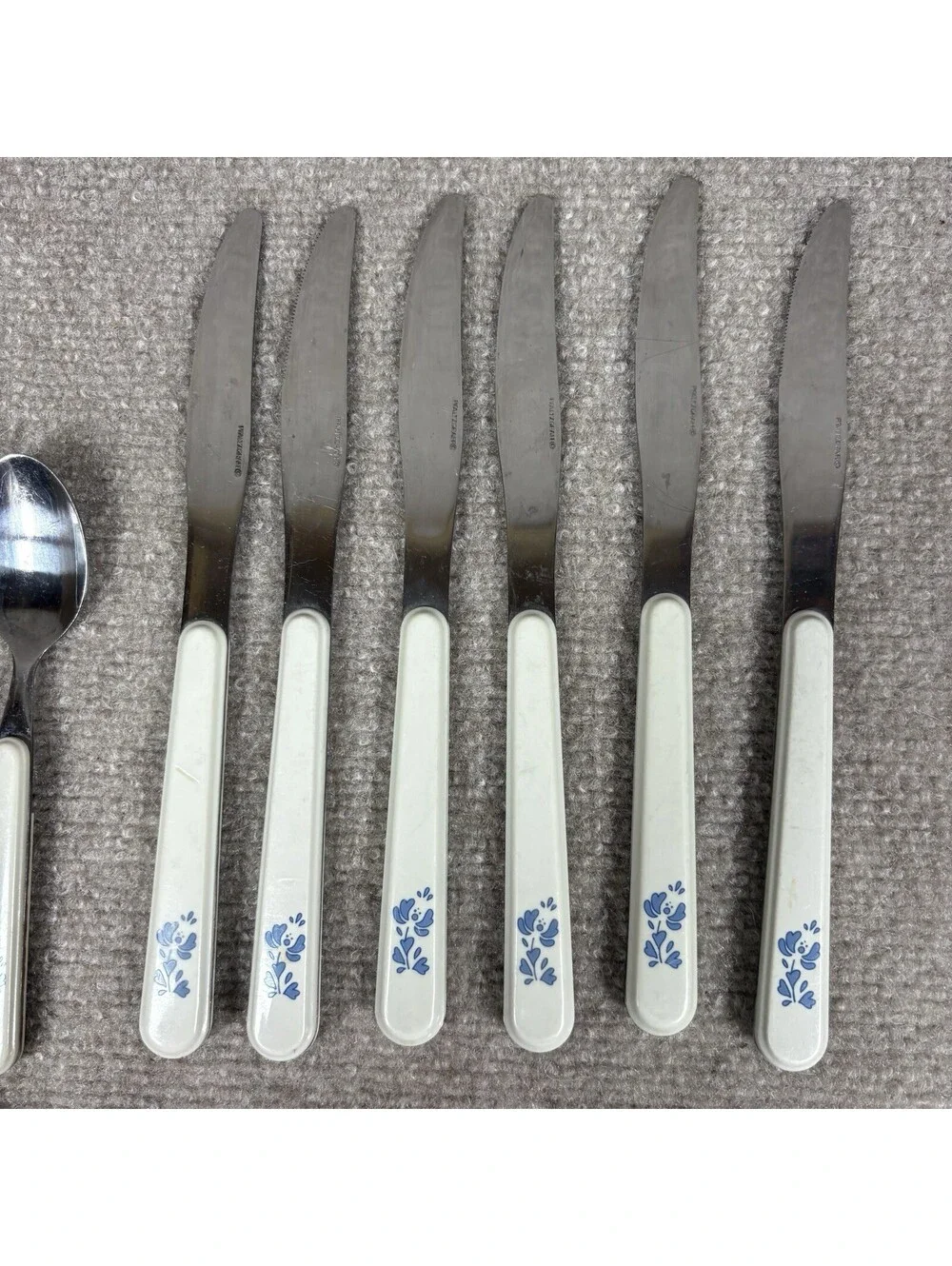 Vintage 15 Pcs Pfaltzgraff Stainless Flatware-Yorktowne-Silverware-Mixed Lot